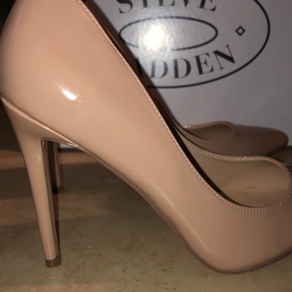 Steve Madden Womens Orkid Blush Patent stiletto - Picture 3 of 8